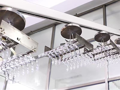 قسم فحص جودة نظارات السلامة